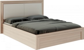 Кровать 1.6 Глэдис М32 с ПМ и мягкой частью (ЯШС/Белый) в Миассе - miass.ok-mebel.com | фото