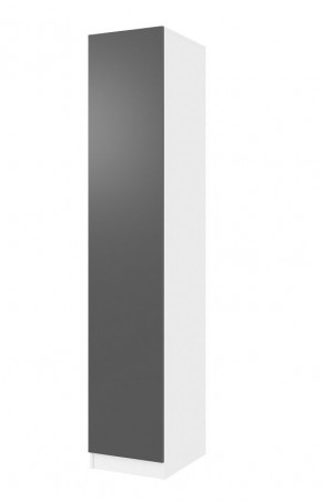 Спальный гарнитур Парус (Белый/Графит) модульный в Миассе - miass.ok-mebel.com | фото 5