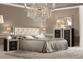 Спальный гарнитур Тиффани Premium черная/серебро в Миассе - miass.ok-mebel.com | фото 1