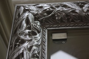 Спальный гарнитур Тиффани Premium черная/серебро в Миассе - miass.ok-mebel.com | фото 4