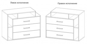 Спальный гарнитур Юнона (вариант-2) в Миассе - miass.ok-mebel.com | фото 4