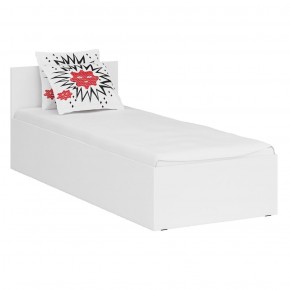 Стандарт Кровать 0800, цвет белый, ШхГхВ 83,5х203,5х70 см., сп.м. 800х2000 мм., без матраса, основание есть в Миассе - miass.ok-mebel.com | фото 3