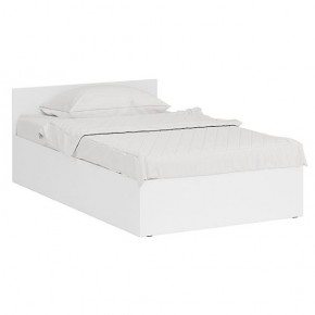 Стандарт Кровать 1200, цвет белый, ШхГхВ 123,5х203,5х70 см., сп.м. 1200х2000 мм., без матраса, основание есть в Миассе - miass.ok-mebel.com | фото