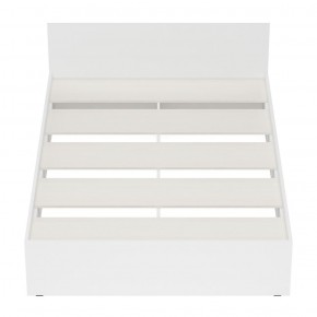 Стандарт Кровать 1400, цвет белый, ШхГхВ 143,5х203,5х70 см., сп.м. 1400х2000 мм., без матраса, основание есть в Миассе - miass.ok-mebel.com | фото 5