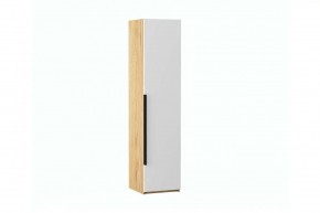 СТЕФАНИ-6 Пенал (дуб крафт золотой/белый софт) в Миассе - miass.ok-mebel.com | фото