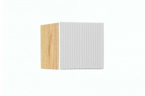 СТЕФАНИ-6.1 Антресоль (дуб крафт золотой/белый софт) в Миассе - miass.ok-mebel.com | фото