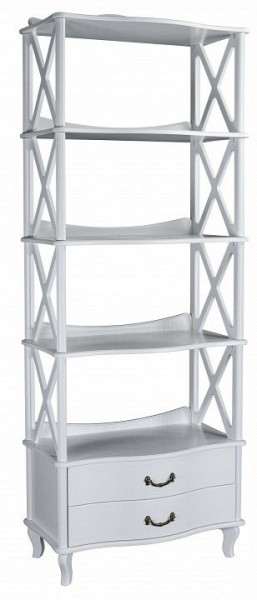 Стеллаж комбинированный Джульетта-4 Л в Миассе - miass.ok-mebel.com | фото
