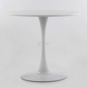 Стол Barneo T-3 Tulip style (RAL9003 белый, D90) в Миассе - miass.ok-mebel.com | фото 2