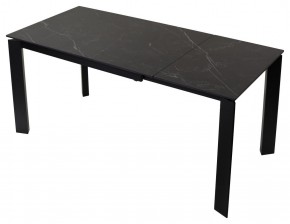 Стол CORNER 120 MATT BLACK MARBLE SOLID CERAMIC / BLACK, ®DISAUR в Миассе - miass.ok-mebel.com | фото 8