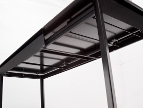 Стол CREMONA 140 HIGH GLOSS STATUARIO Белый мрамор глянцевый, керамика/ черный каркас, ®DISAUR в Миассе - miass.ok-mebel.com | фото 6