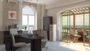 Стол для руководителя Премиум Пр.С-16 в Миассе - miass.ok-mebel.com | фото 3