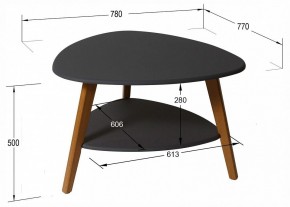 Стол журнальный Бруклин в Миассе - miass.ok-mebel.com | фото 4
