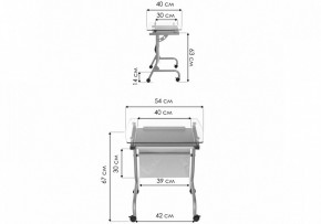 Стол компьютерный Riko в Миассе - miass.ok-mebel.com | фото 7