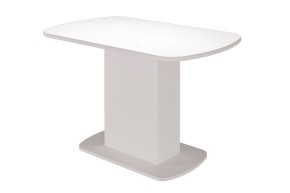Стол обеденный Соренто (Белый глянец) в Миассе - miass.ok-mebel.com | фото 2