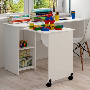 Стол письменный ПС-03 (белый) в Миассе - miass.ok-mebel.com | фото 4