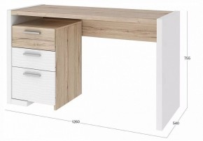 Стол письменный Венето 266.15Н в Миассе - miass.ok-mebel.com | фото 3