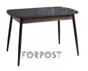 Стол раздвижной со стеклянной столешницей (BLACK, WHITE) в Миассе - miass.ok-mebel.com | фото