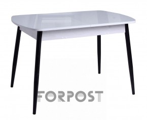 Стол раздвижной со стеклянной столешницей (BLACK, WHITE) в Миассе - miass.ok-mebel.com | фото 3