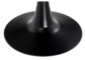 Стол стеклянный Tulip 90x74 black glass в Миассе - miass.ok-mebel.com | фото 3