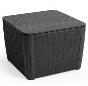 Стол-сундук Лузон Плюс (Luzon Plus Flat Wicker), графит в Миассе - miass.ok-mebel.com | фото 3