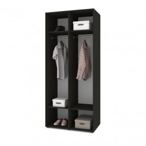 СТОУН С21 Шкаф 2-х створчатый (венге/дуб млечный) в Миассе - miass.ok-mebel.com | фото 3