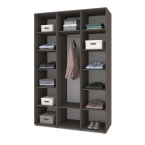 СТОУН С32 Шкаф 3-х створчатый (венге/дуб млечный) в Миассе - miass.ok-mebel.com | фото 3