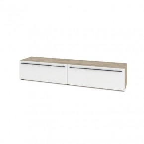 СТОУН С72 Тумба ТВ (серый дуб/белый) в Миассе - miass.ok-mebel.com | фото