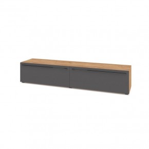 СТОУН С72 Тумба ТВ (золотой дуб/графит) в Миассе - miass.ok-mebel.com | фото