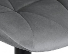 Стул барный DOBRIN BARNY BLACK, серый велюр (MJ9-75) в Миассе - miass.ok-mebel.com | фото 10