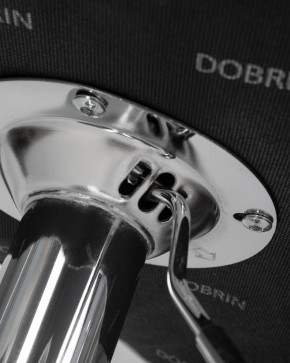 Стул барный DOBRIN BARNY, серый велюр (MJ9-75) в Миассе - miass.ok-mebel.com | фото 10