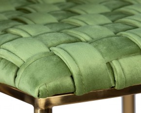 Стул барный DOBRIN EMMA GOLD, зеленый велюр (VF-08) в Миассе - miass.ok-mebel.com | фото 8