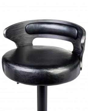 Стул барный DOBRIN FRED BLACK, чёрное дерево, чёрный в Миассе - miass.ok-mebel.com | фото 6