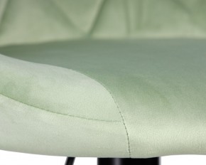 Стул барный DOBRIN LOGAN BLACK, мятный велюр (MJ9-87) в Миассе - miass.ok-mebel.com | фото 7