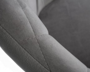 Стул барный DOBRIN LOGAN BLACK, серый велюр (MJ9-75) в Миассе - miass.ok-mebel.com | фото 8