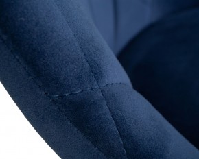Стул барный DOBRIN LOGAN BLACK, синий велюр (MJ9-117) в Миассе - miass.ok-mebel.com | фото 10