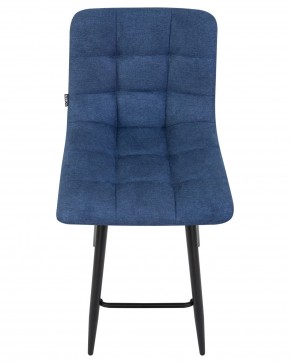 Стул барный DOBRIN NICOLE, черные матовые ножки, синяя ткань (UF860-14B) в Миассе - miass.ok-mebel.com | фото 7