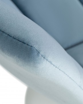 Стул барный DOBRIN TAILOR WHITE, пудрово-голубой велюр (MJ9-74) в Миассе - miass.ok-mebel.com | фото 10