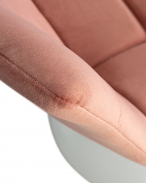 Стул барный DOBRIN TAILOR WHITE, пудрово-розовый велюр (MJ9-32) в Миассе - miass.ok-mebel.com | фото 7