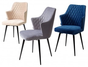 Стул HERMAN 360 град. БЕЖЕВЫЙ #5, велюр / черный каркас М-City в Миассе - miass.ok-mebel.com | фото 7