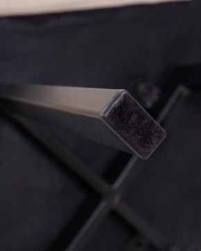 Стул обеденный DOBRIN ALEX SQUARE, черные матовые ножки, кремовый велюр (V108-113) в Миассе - miass.ok-mebel.com | фото 11