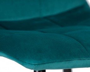 Стул обеденный DOBRIN CHILLY, Морской волны Holland 56, основание черное в Миассе - miass.ok-mebel.com | фото 7