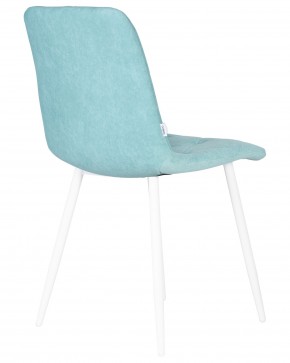 Стул обеденный DOBRIN CHILLY ROMBO, Тиффани Simple 51, основание белый в Миассе - miass.ok-mebel.com | фото 4