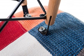 Стул обеденный DOBRIN DAW PATCHWORK, цвет сиденья мозаика в Миассе - miass.ok-mebel.com | фото 8