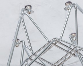 Стул обеденный DOBRIN DSR CASPER, ножки хром, цвет прозрачный в Миассе - miass.ok-mebel.com | фото 10