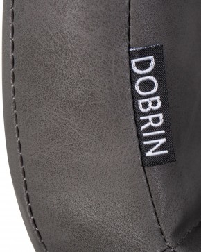 Стул обеденный DOBRIN MARK, черные ножки, серая антрацитовая винтажная экокожа (RU-08) в Миассе - miass.ok-mebel.com | фото 9