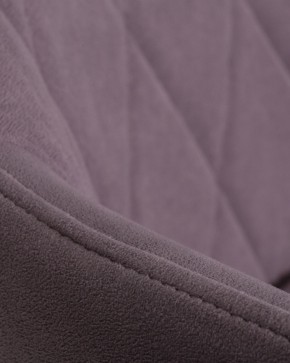 Стул обеденный DOBRIN ROBY, ЭМАЛЬ ЧЕРНЫЙ МУАР велюр Catania Lavender в Миассе - miass.ok-mebel.com | фото 10