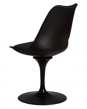 Стул обеденный DOBRIN TULIP, черное основание, цвет черный (B-03) в Миассе - miass.ok-mebel.com | фото 4