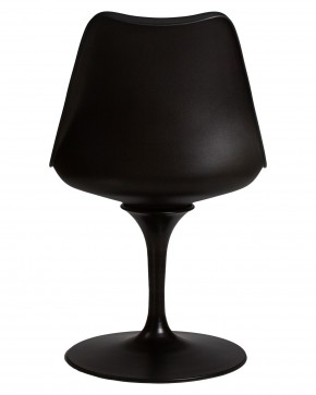 Стул обеденный DOBRIN TULIP, черное основание, цвет черный (B-03) в Миассе - miass.ok-mebel.com | фото 5