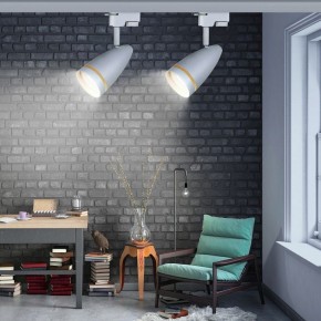 Светильник на штанге Эра  TR49 - GU10 WH в Миассе - miass.ok-mebel.com | фото 2