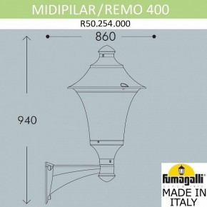 Светильник на штанге Fumagalli Remo R50.254.000.AYE27 в Миассе - miass.ok-mebel.com | фото 3